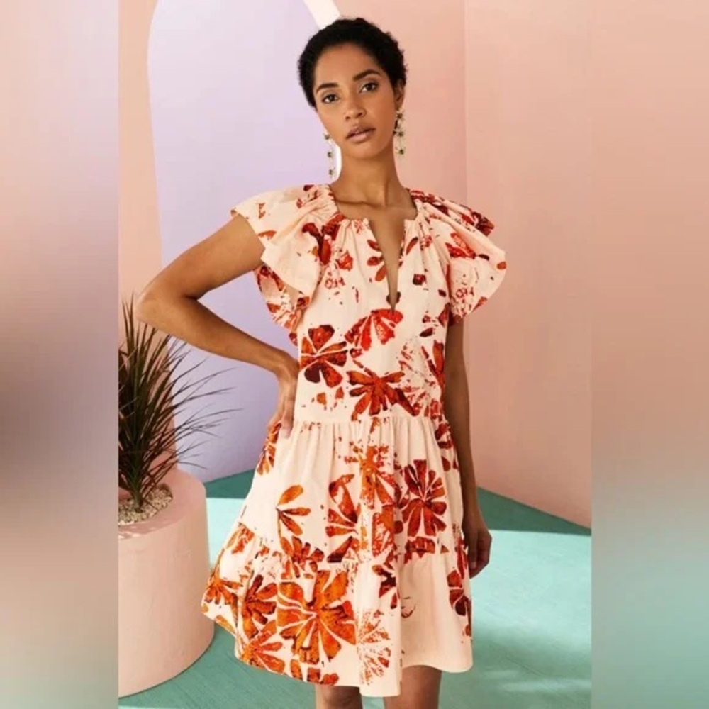 Marie Oliver Kara A-line Dress Aloha